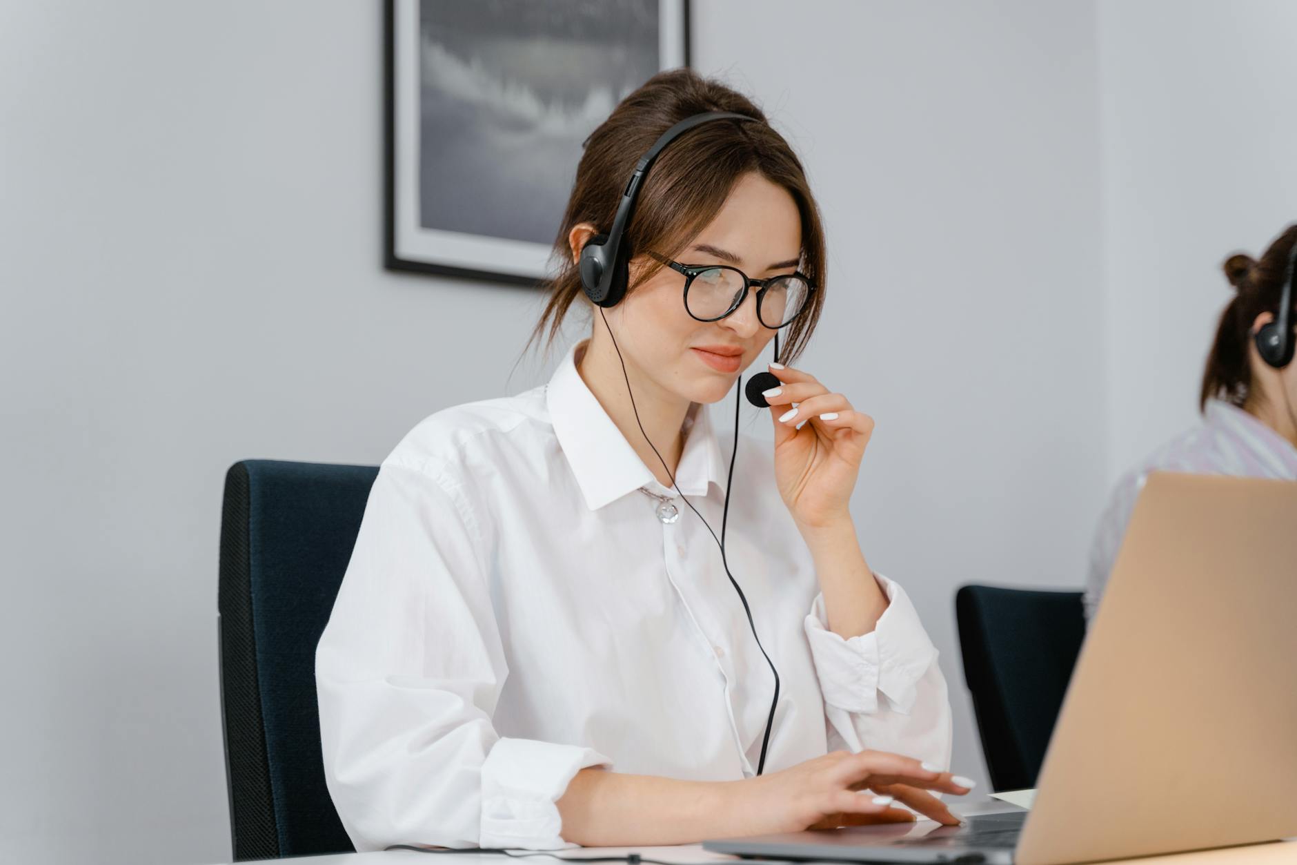 Customer service team reviewing prompt updates